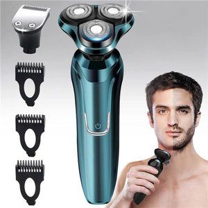 Electric Razor for Men Shavers for Men Electric Razor, 4 in 1 Dry Wet Waterproof